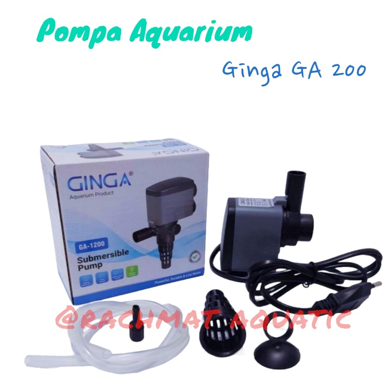 POMPA CELUP AQUARIUM GINGA GA 1200 LOW WATT - GINGA GA 1200 GINGA GA1200 GA 1200 mesin Pompa Celup p