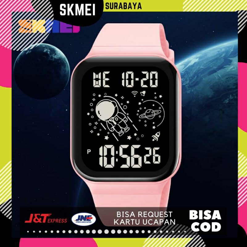 [ COD ] VIRAL SKMEI 1863 JAM TANGAN WANITA PRIA ANTI AIR ORIGINAL DIGITAL SPORT OUTDOOR SURABAYA VOG