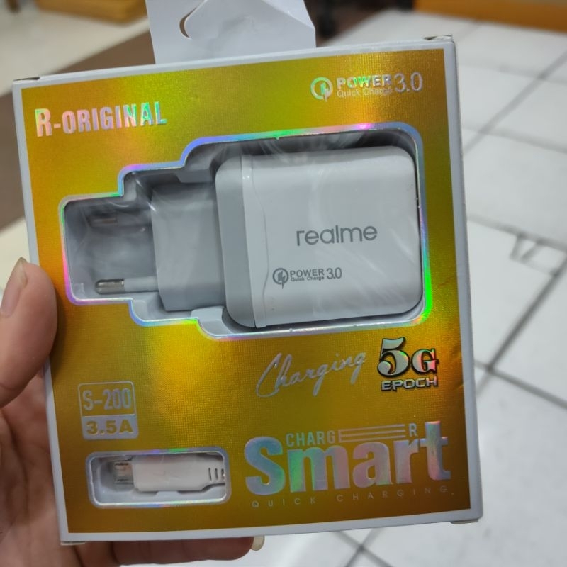 Charger Realme S200 5G 3.5A Quick Charge Micro USB