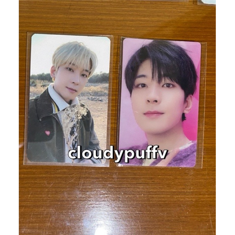 Seventeen Wonwoo Photocard PC lucky draw soundwave sw ld face the sun fts benefit bene pob weverse w