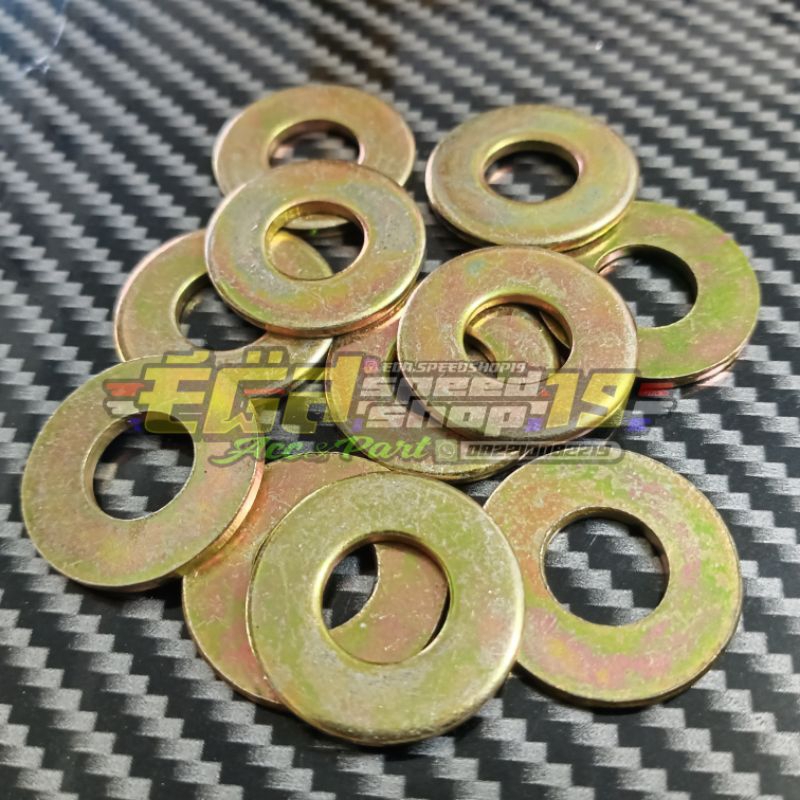 Ring plat M10 (ring untuk baut 14) tebal