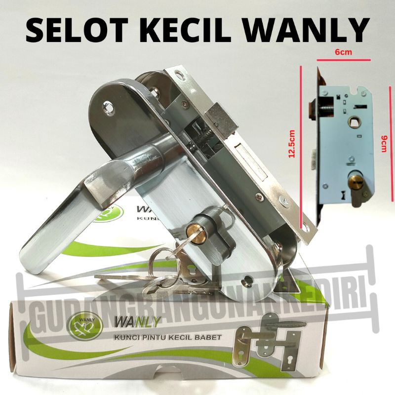 slot selot KECIL pintu rumah handel handle hendel KECIL SMALL wanly netz