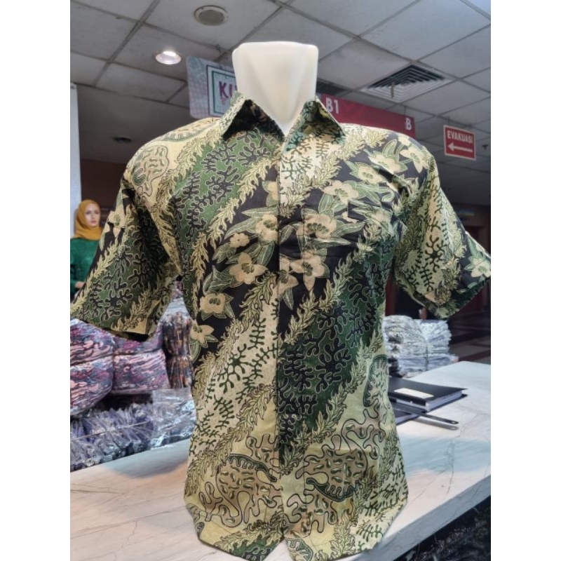 COUPLE KEBAYA SAGE GREEN / BAJU BATIK COUPLE / SET KEBAYA MODERN