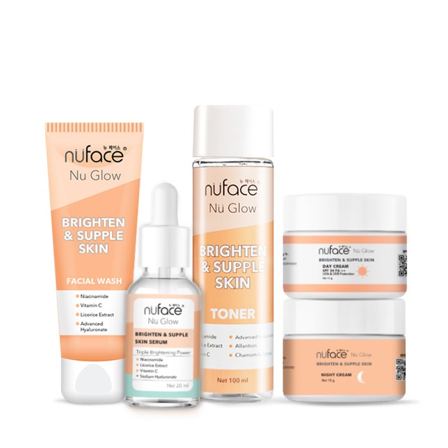 Nuface Nu Glow Brighten &amp; Supple Skin Series