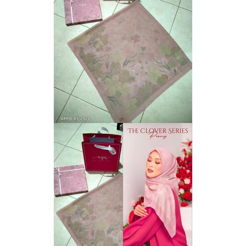 Preloved Hijab Brand by Ayu Lestari  Variasi The Clover Series