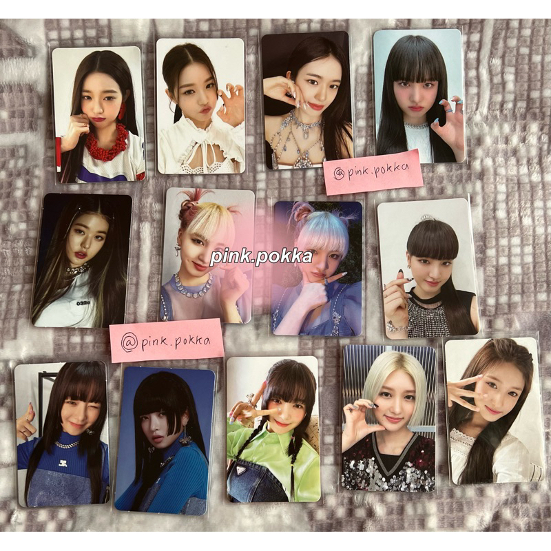 [BACA DESC] Photocard Ive Love Dive & Afterlike Album - Wonyoung, Yujin, Rei, Leeseo, Liz, Gaeul POB