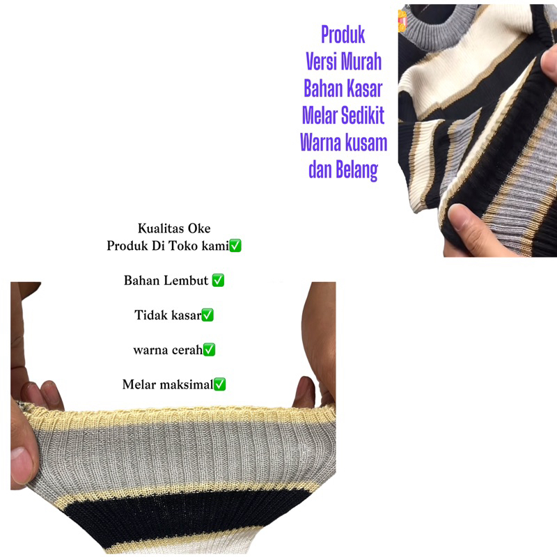 Bica Knit inner Sweater Rajut