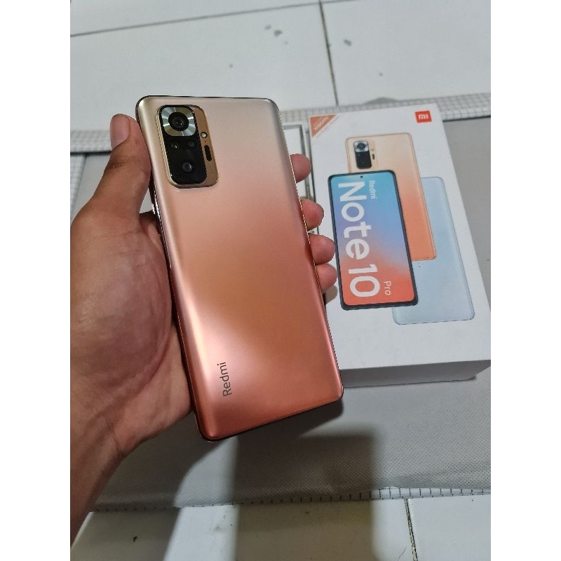 redmi note 10 pro 8/128 second fullset