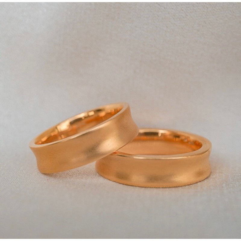 Cincin kawin/ cincin nikah/ cincin pernikahan berlian DRF00436/435
