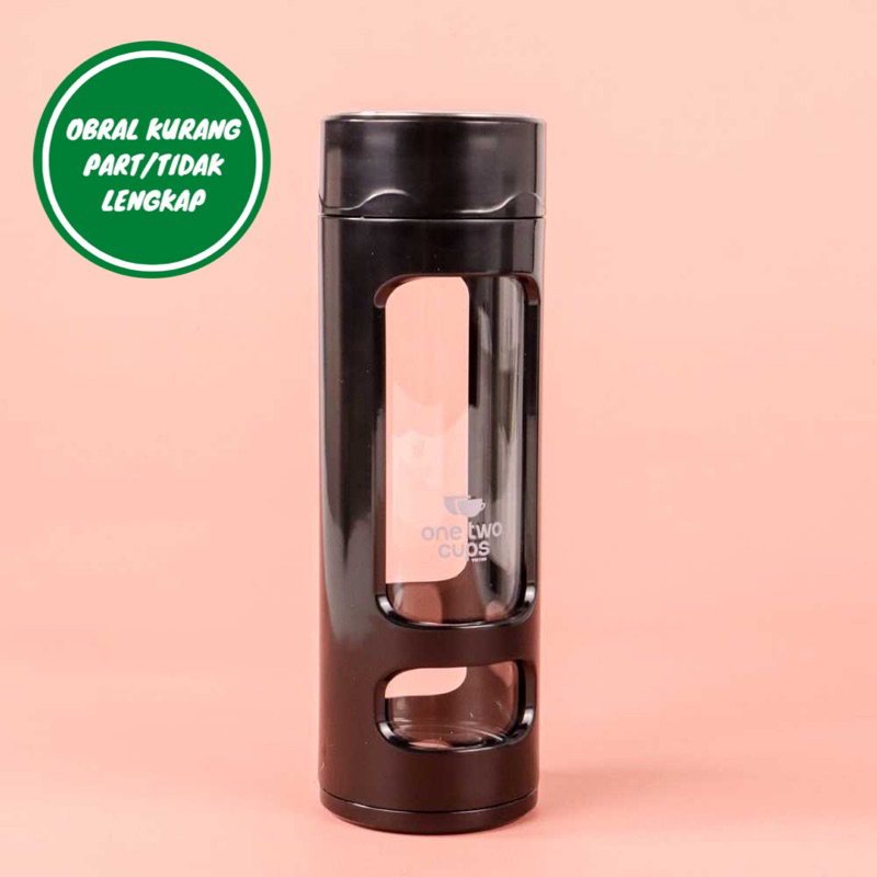 [OBRAL RIJEK] Botol Minum Portable Tumbler Tea Infuser Cups 400ml - VN100