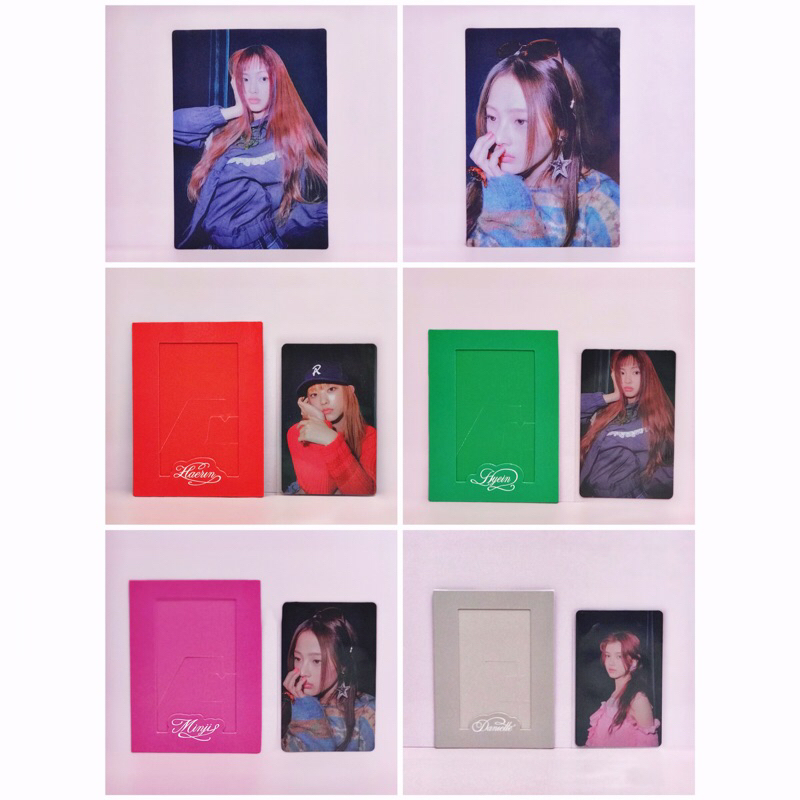NEWJEANS WEVERSE POB BENEFIT PHOTOCARD + FRAME / LENTICULAR PHOTO