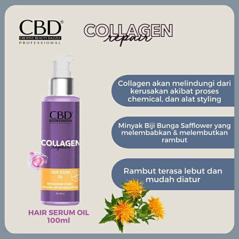 CBD Collagen Hair Serum