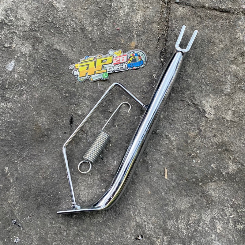 STANDAR 1 SET CHROME MATIC BEAT SCOOPY VARIO 110 RING 17 / STANDAR TENGAH DAN STANDR SAMPING RING 17 MATIC BEAT CARBU BEAT FI BEAT ESP SCOOPY CARBU SCOOPY FI SPACY VARIO 110 CARBU VARIO 110 INJEKSI