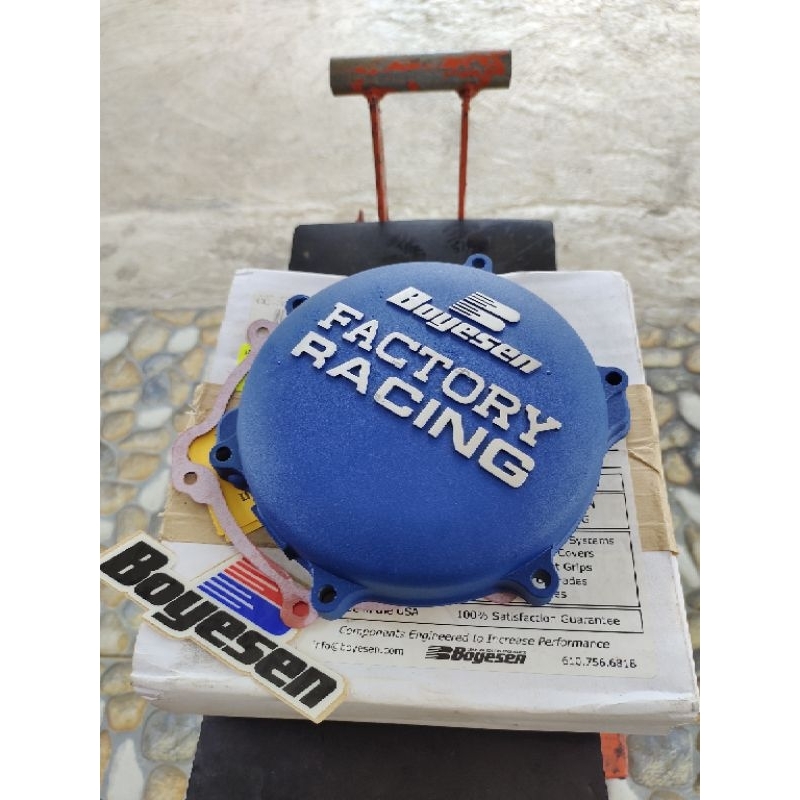 YZ125 Cover bak kopling,cover clutch YZ 125 /X dan YZ 250 /X tahun 2005-2020 BOYESEN