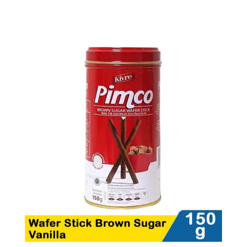 

Pimco Wafer Stick Brown Sugar Vanilla Kaleng 150gr