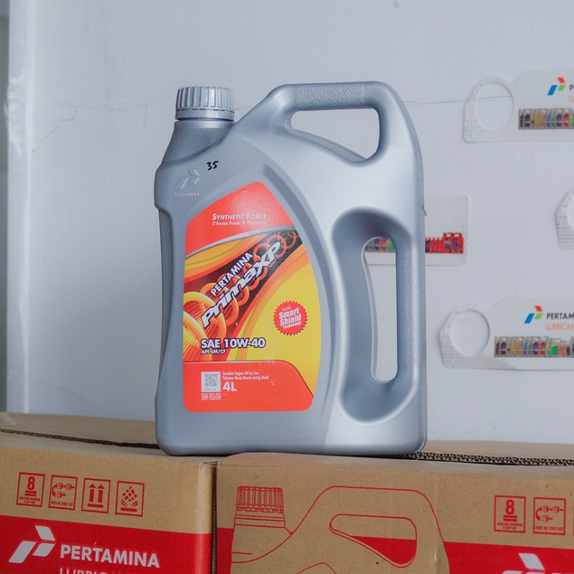 Mesran Prima XP SAE 10W-40 1L dan 4L / Oli Pelumas / Oli Mesran Prima XP 10W-40 / Oli Mobil