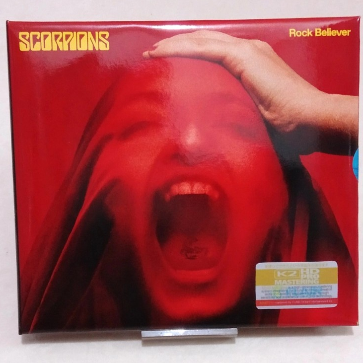 cd audio Scorpions Rock Believer + Music Barat + K2HDPro