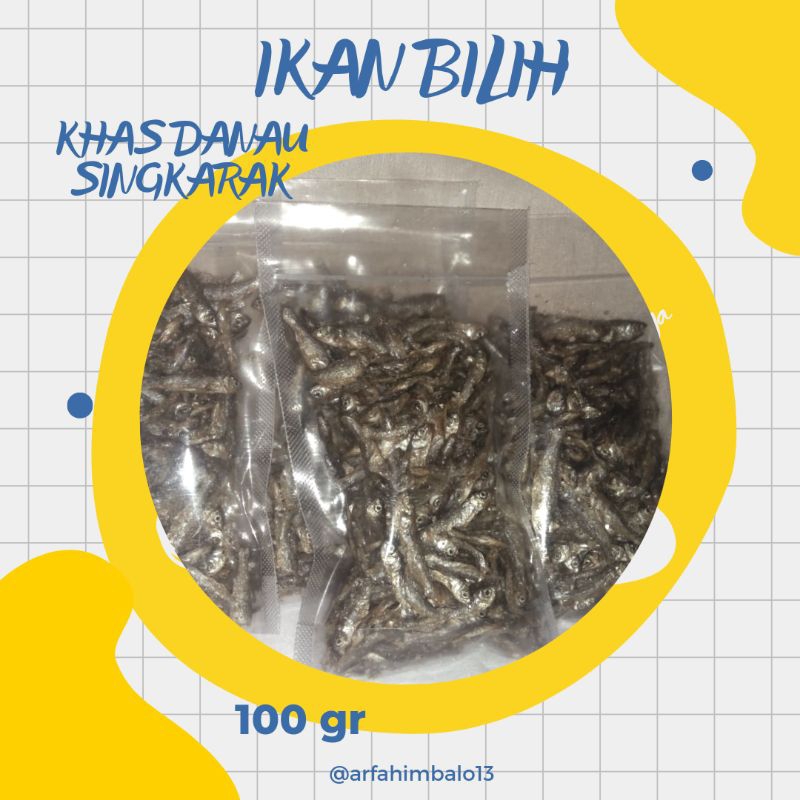 

IKAN BILIH / IKAN BILIS ASLI DANAU SINGKARAK TERMURAH TERASLI