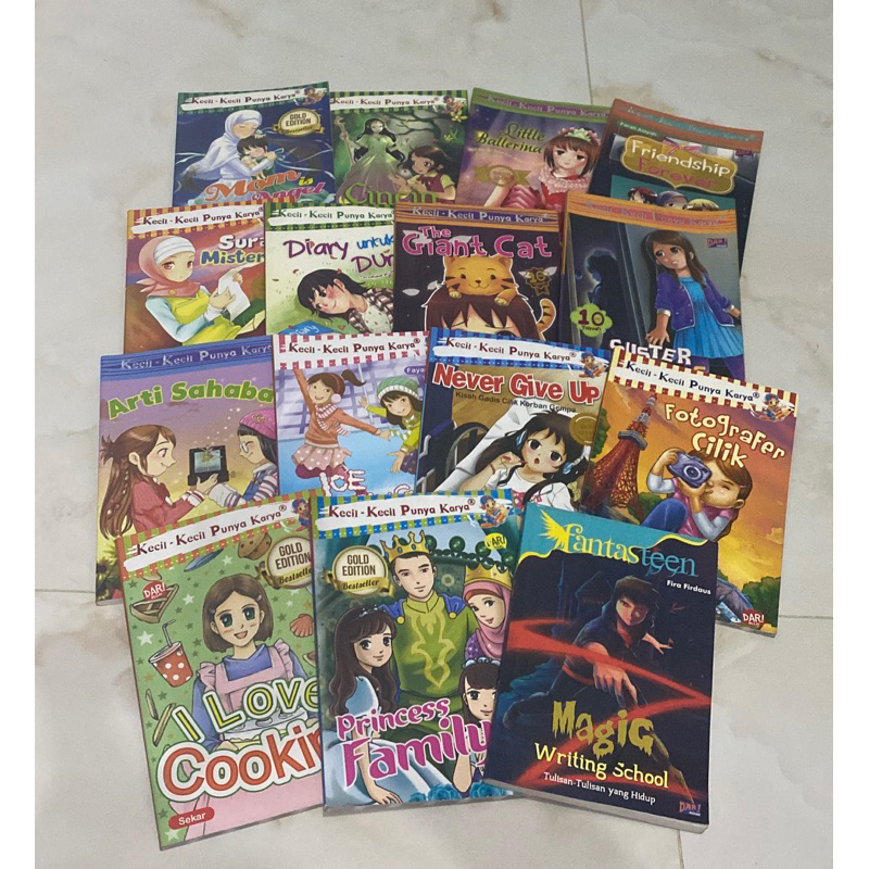 BUKU BEKAS NOVEL ANAK ANAK KKPK KECIL KECIL PUNYA KARYA PRELOVED SECOND