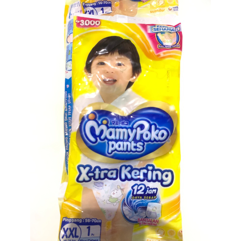 Pampers Mamypoko Ukuran XXL | RENCENG 10 PCS