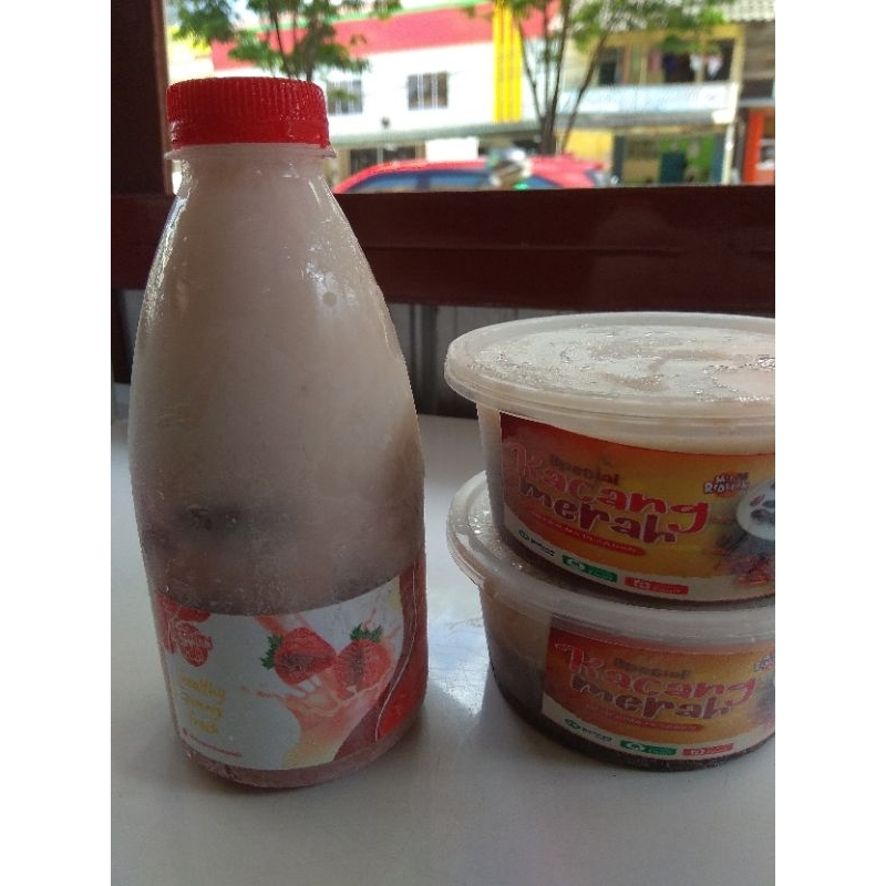 

es kacang merah frozen missredbean