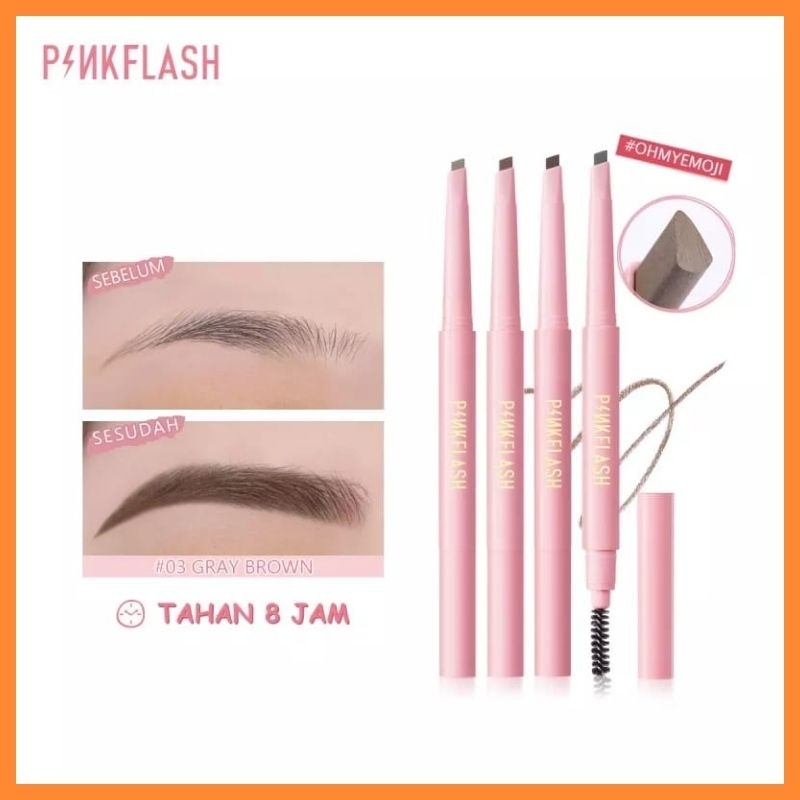 [READY STOCK] PinkFlash Eyebrow OhMyEmoji Eyebrow Matic