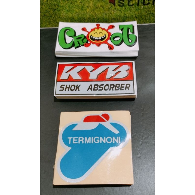 Stiker Sticker motor stiker cutting