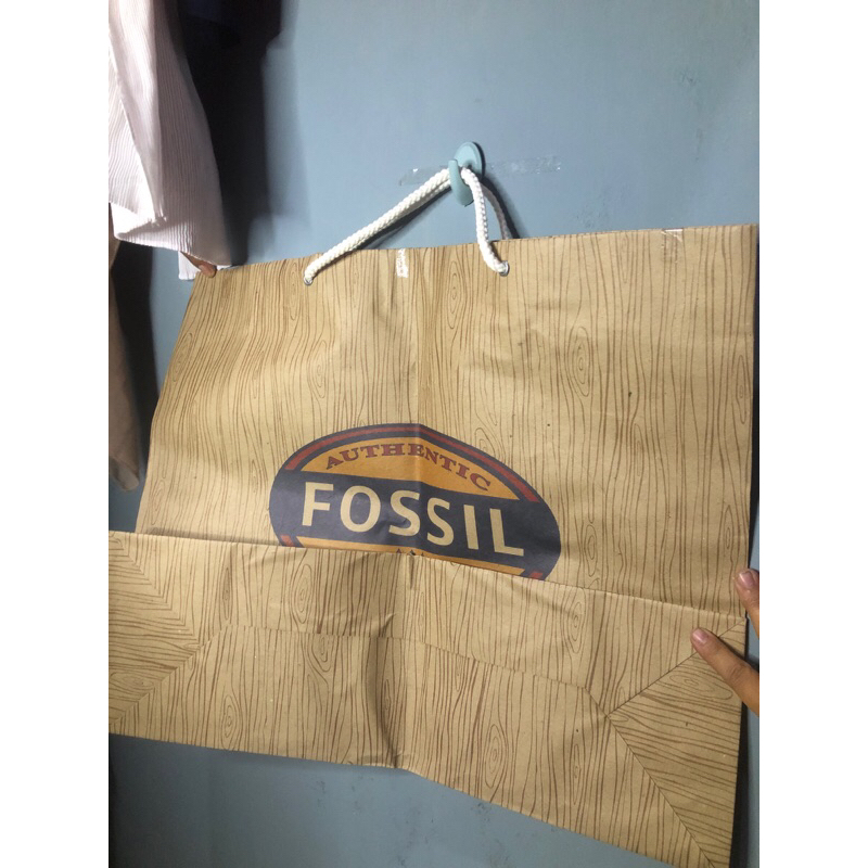 preloved paper bag fossil ori besar