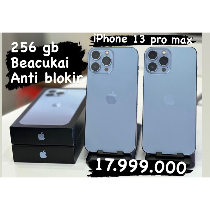 Seken iphone 13 pro max 256 gb beacukai