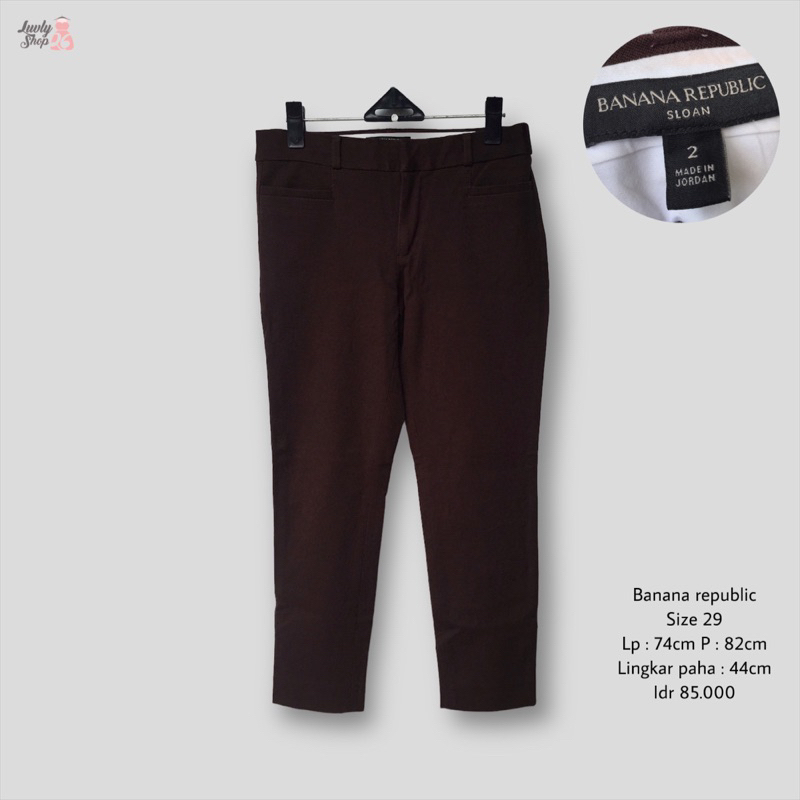 celana kerja banana republic