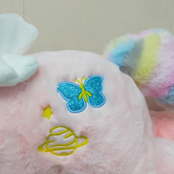 Boneka Laying Unicorn Size 11&quot;/22cm/boneka anak lucu/boneka karakter/boneka kuda unicorn/