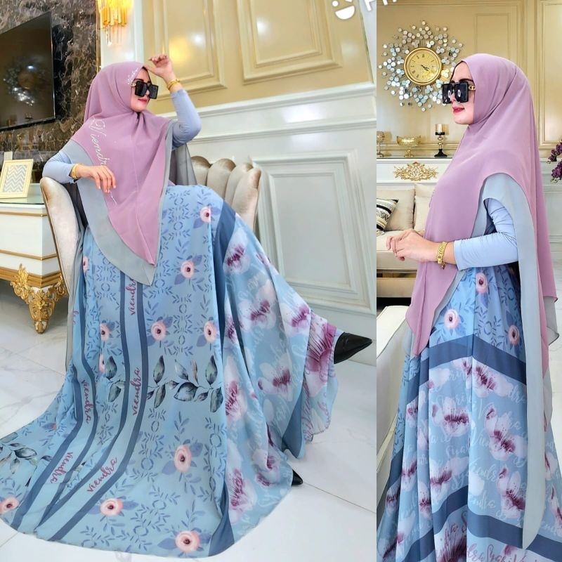GAMIS SYARI MEWAH / KARINA BY VIENDRA / GAMIS SYARI PREMIUM