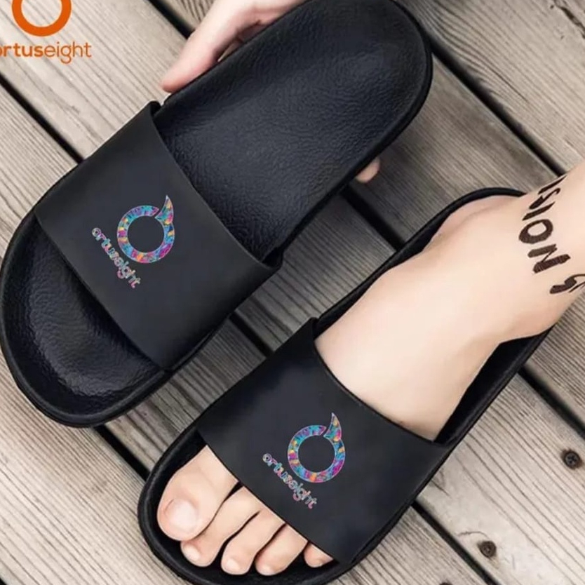 SANDAL SLIDE PRIA WANITA ANTI SLIP ANTI AIR BAHAN KARET TERLARIS