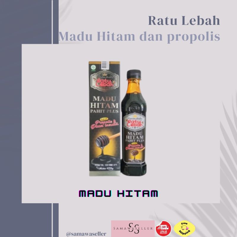 

Madu Hitam Ratu Lebah 450g