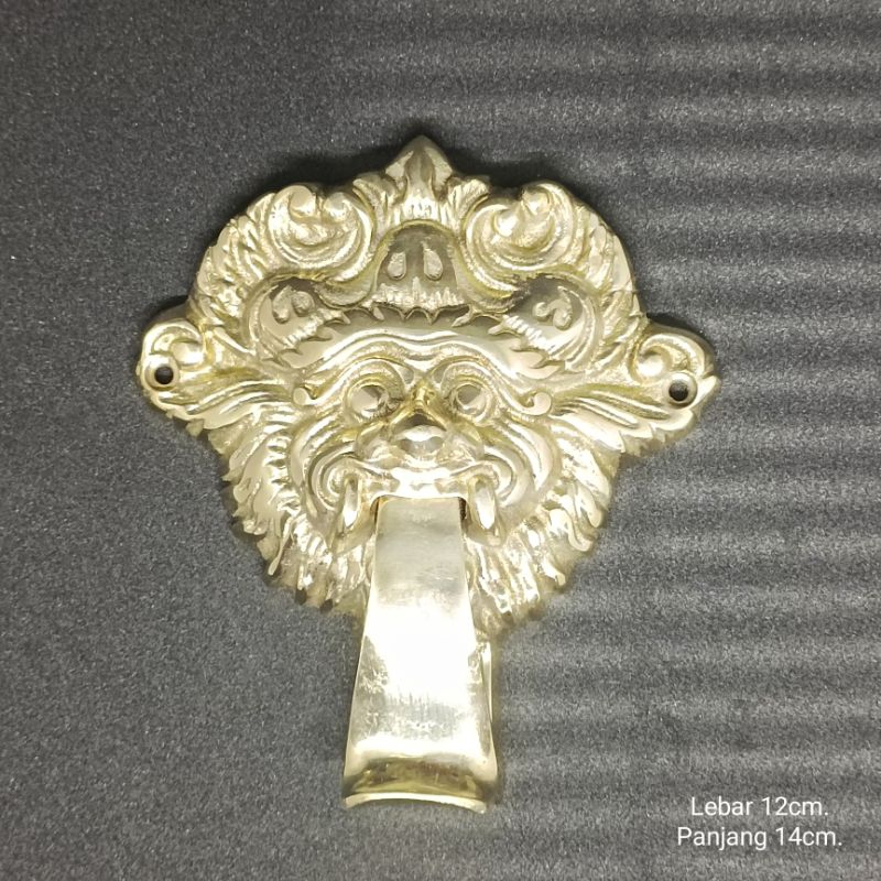 Ketukan Pintu Rumah / Bel Pintu Rumah Motif Leak