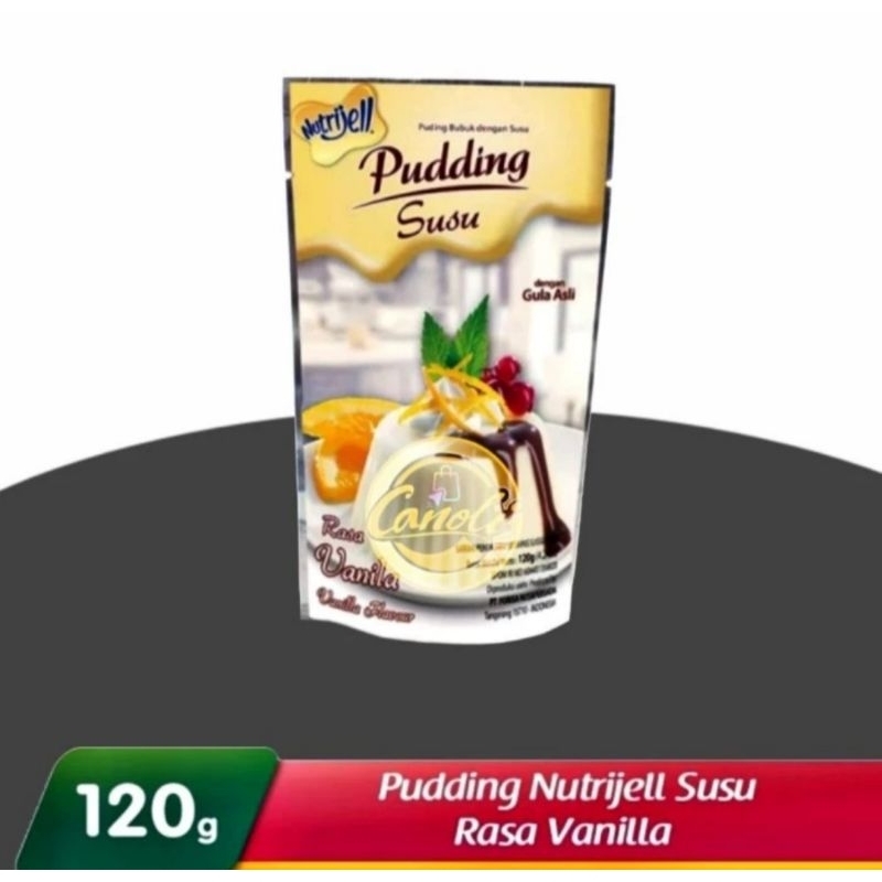 

nutrijell nutrijel pudding puding vanila 120 gr vanila 120g