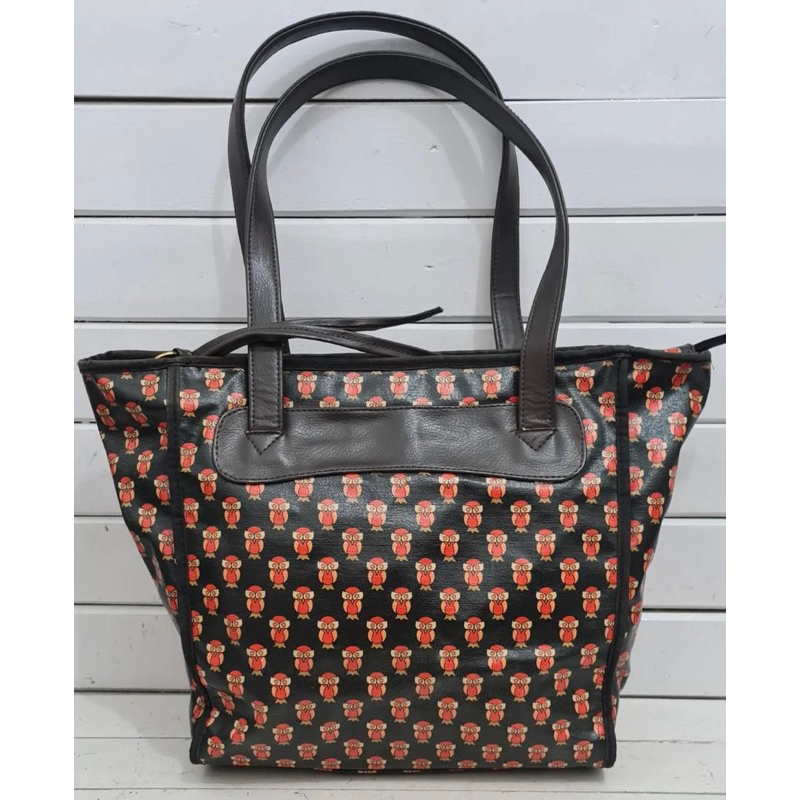 Preloved Fossil Keyper Tote