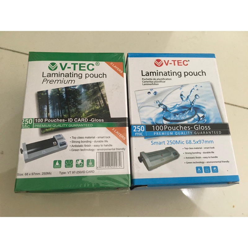 Jual Plastik Laminating Ktp Micron Vtec Shopee Indonesia