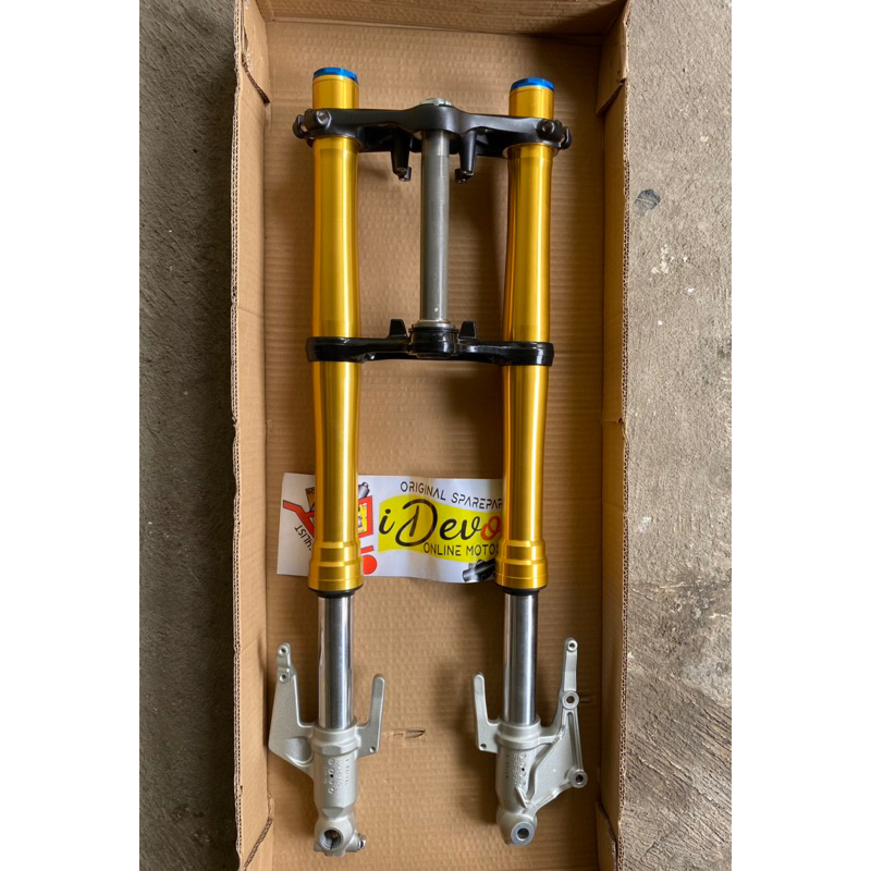 Shock Depan Segitiga Atas Bawah USD Honda CBR 150 R K45R 2021 ORIGINAL SHOWA