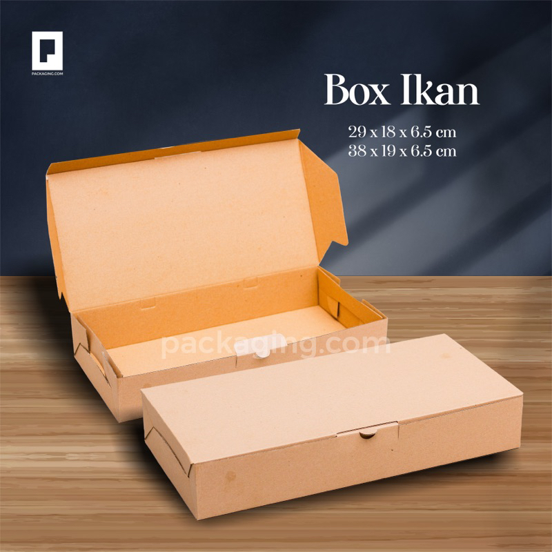 

Box Nasi uk.38x19x6,5/Box Kardus Packing Serbaguna/Box Ikan/Box Catering/Box Nasi/Box Kue