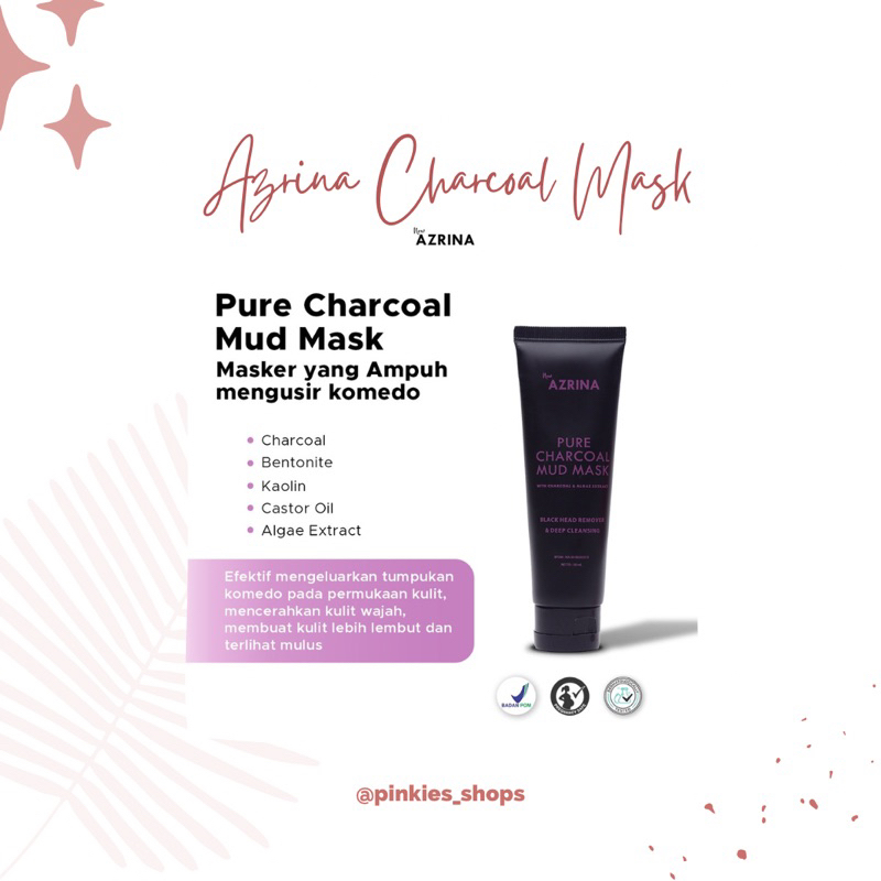 Azrina charcoal mask