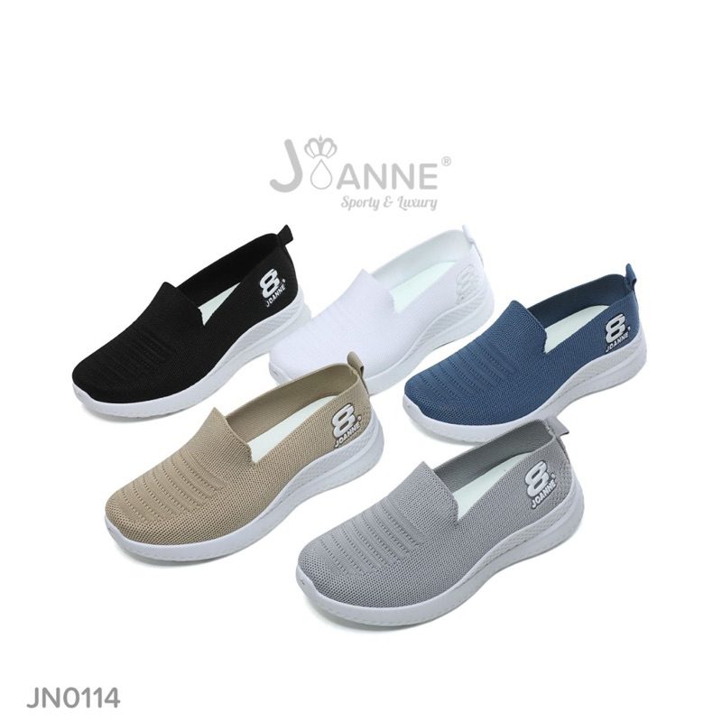 JOANNE Slip On Sneakers Shoes JN0114 [ORIGINAL BRAND]