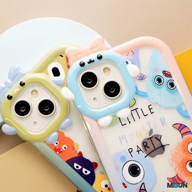 Cute! Little Monster Case - Case for iPhone 7 8 SE2020 7+ 8+ X XS XR XSMAX 11 12 13 MINI PRO PROMAX 14 14PLUS 14PRO 14PROMAX