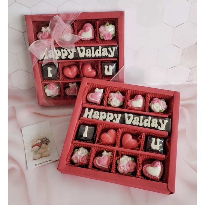 

.VD09 - chocolate gift S16B happy valday i love you coklat Valentine (ds bgr)