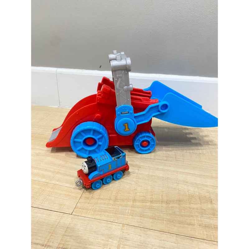 Preloved Thomas & Friends Adventures Space Mission Rover original Mattel mainan anak bulldozer