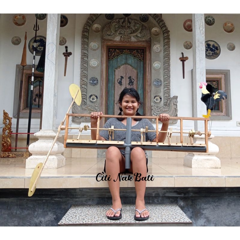 Kincir Angin Bambu Bali Pindekan 5 Nada