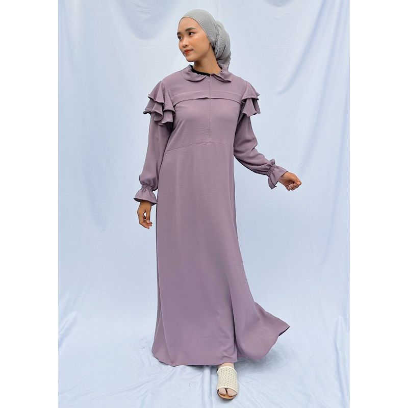 Ra’i Longdress Gamis Crinkle - Naura Dress