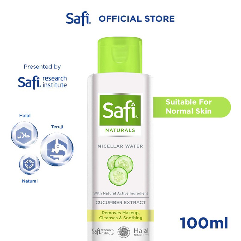 Safi Naturals Micellar Water Cucumber Extract - 100ml