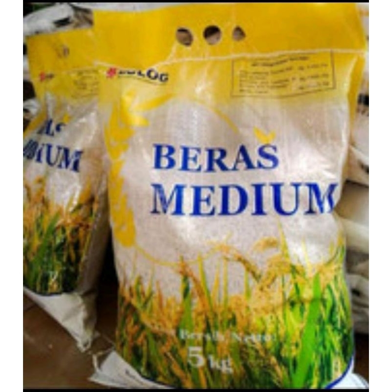 Beras medium 5 kg