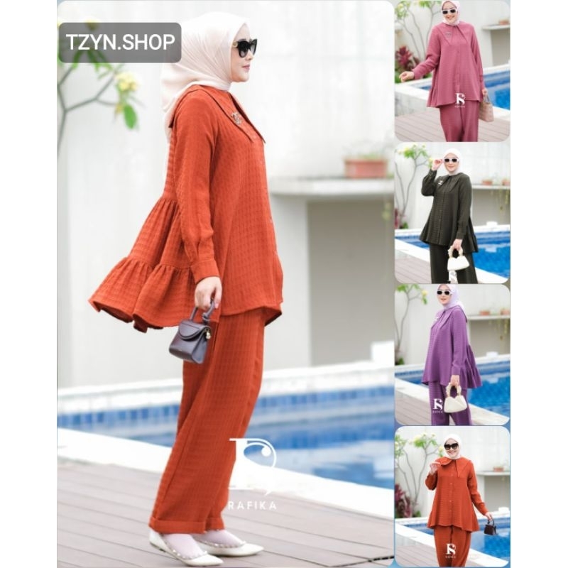 BERRY SET. SetCel/ Setelan Celana Original By Rafika. ©TZYN.Shop